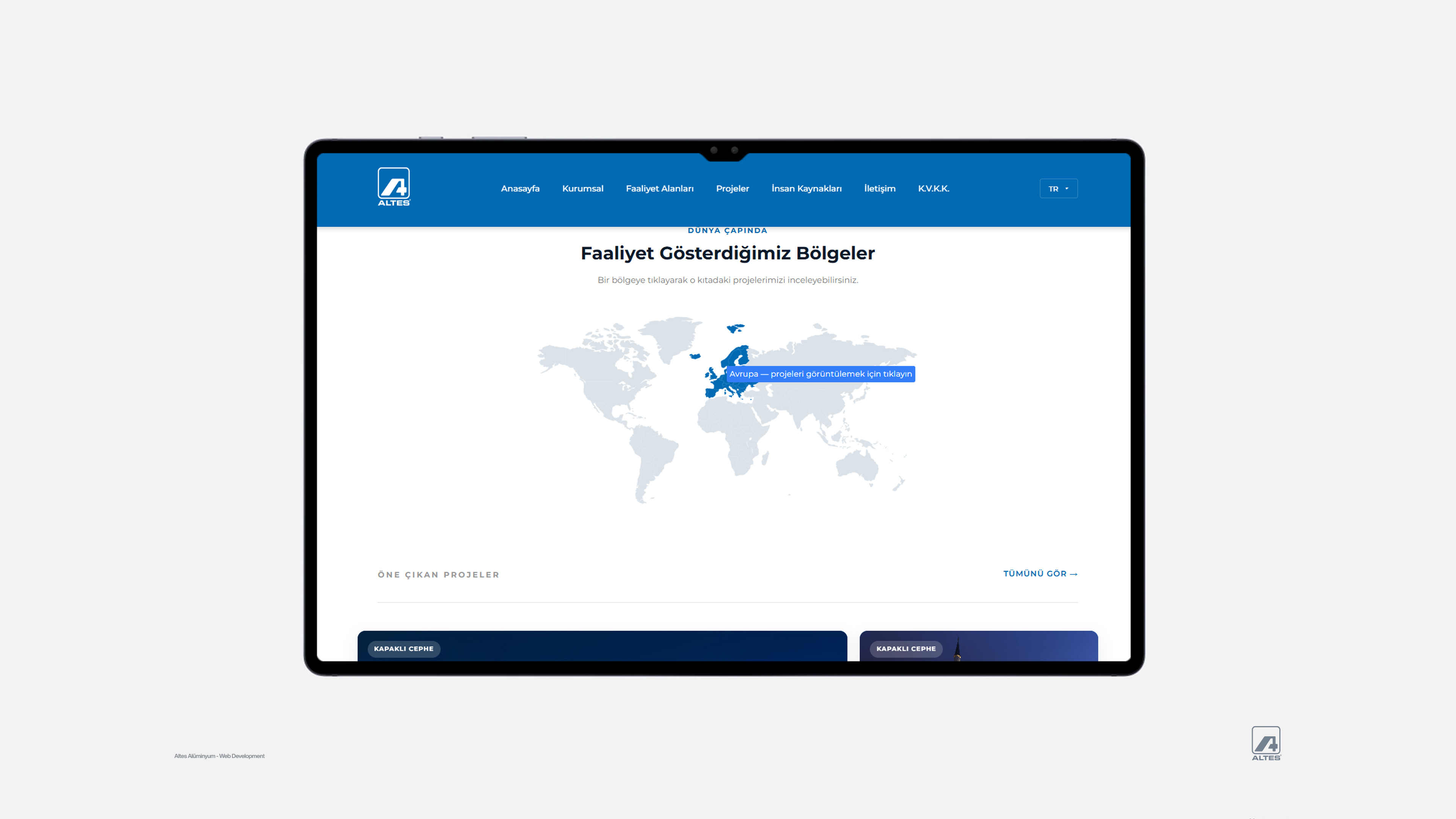 Altes Alüminyum Web Tasarımı galeri görseli 3