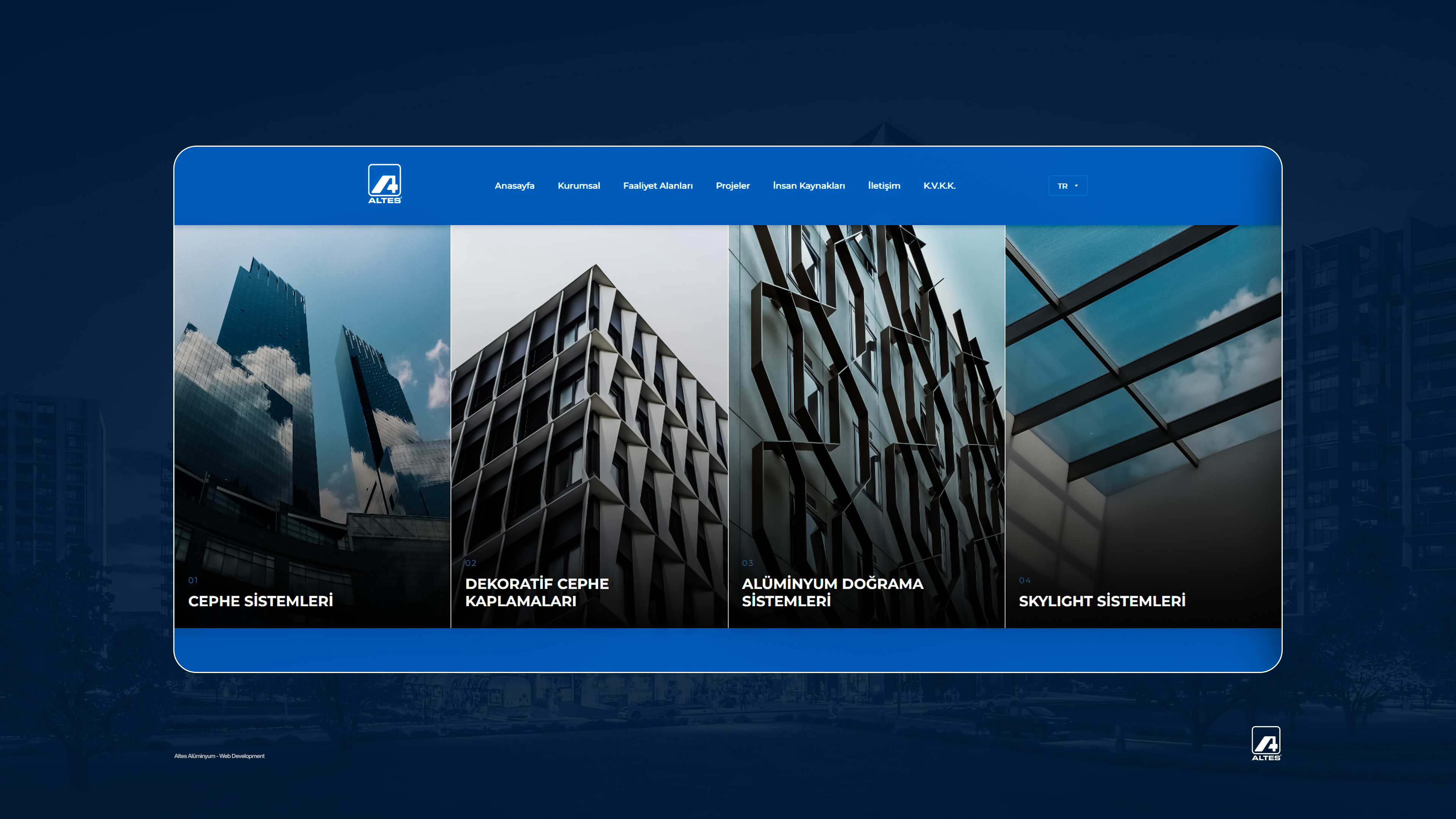 Altes Alüminyum Web Tasarımı galeri görseli 4