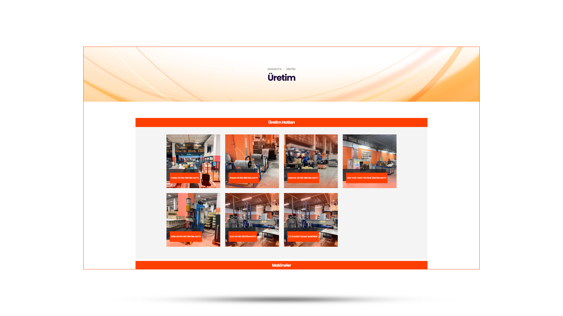 Teknik CNC Tanıtım Sitesi galeri görseli 2